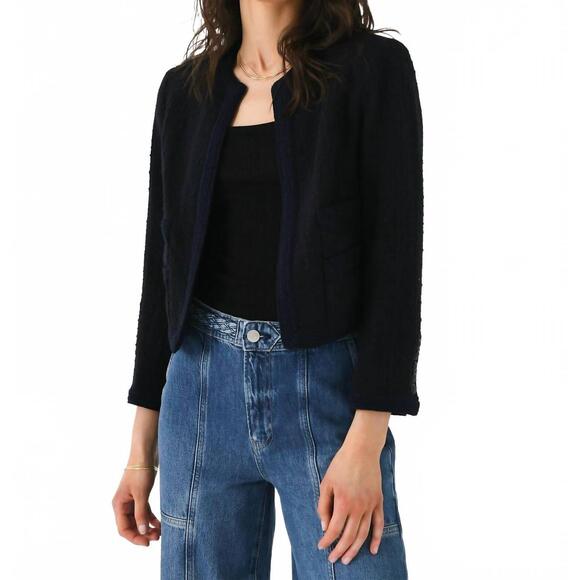 A.L.C. Jackets & Blazers - NEW A.L.C. ollie cropped tweed jacket in maritime navy